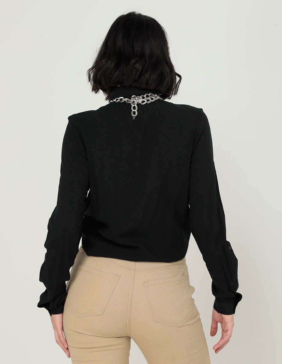 Blusa manga larga para mujer 2