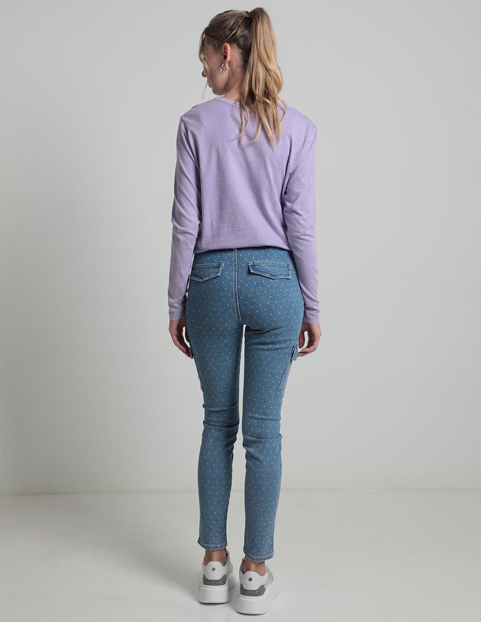 Jeans slim para mujer