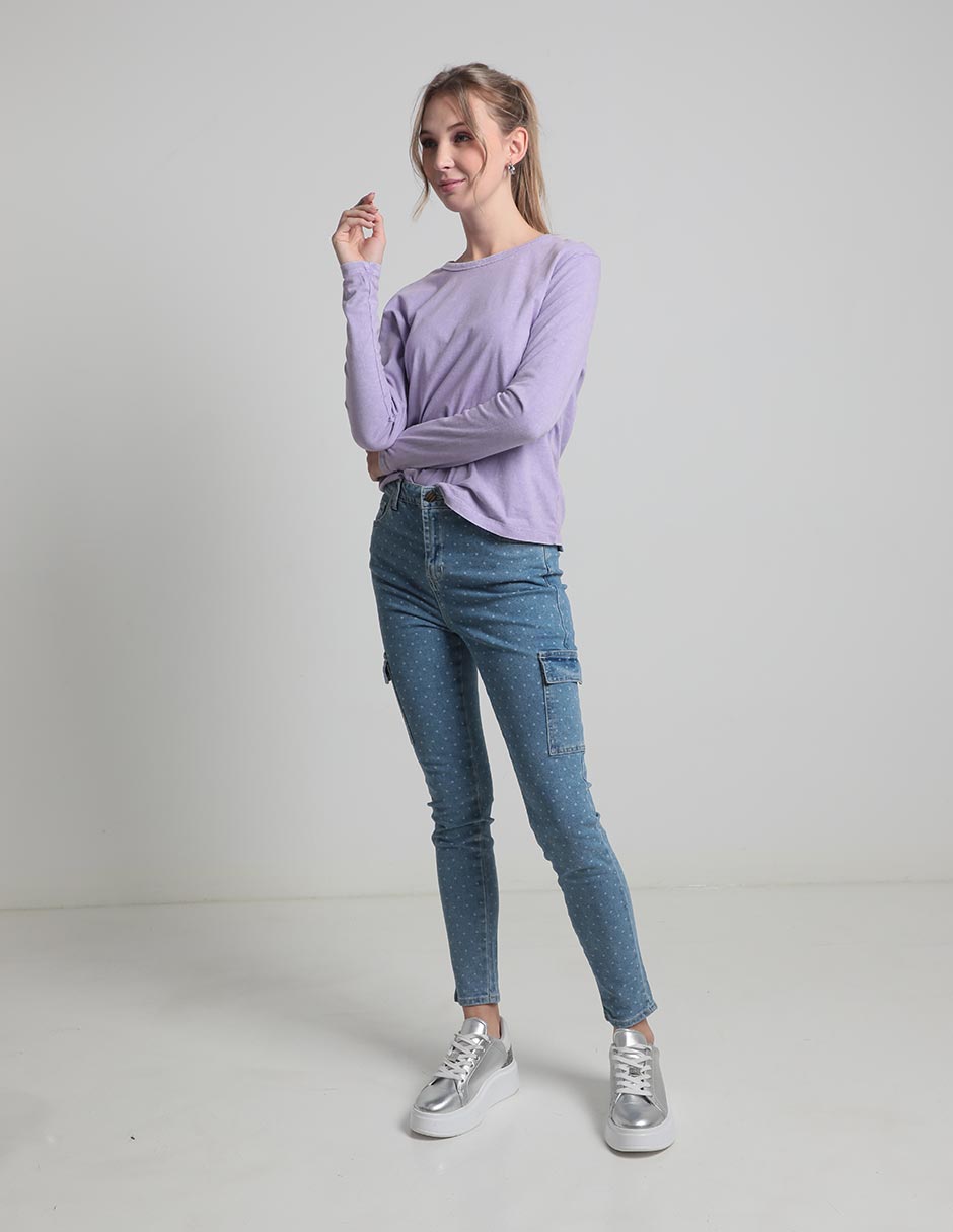 Jeans slim para mujer