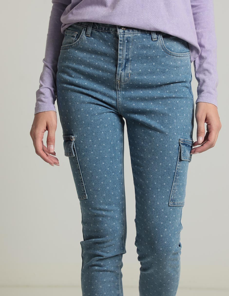 Jeans slim para mujer