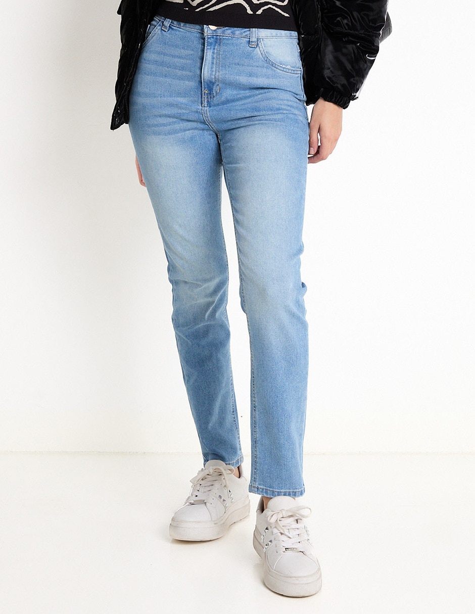 Jeans regular para mujer