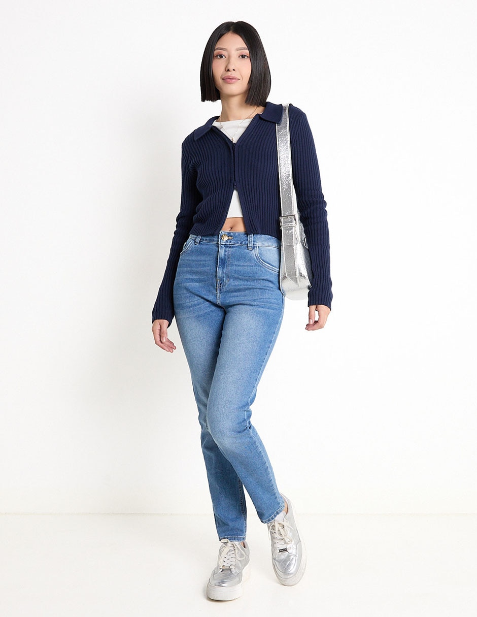 Jeans regular para mujer 3