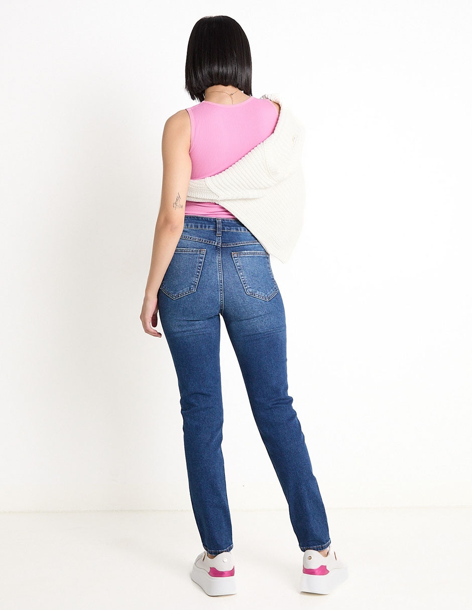Jeans regular para mujer 2