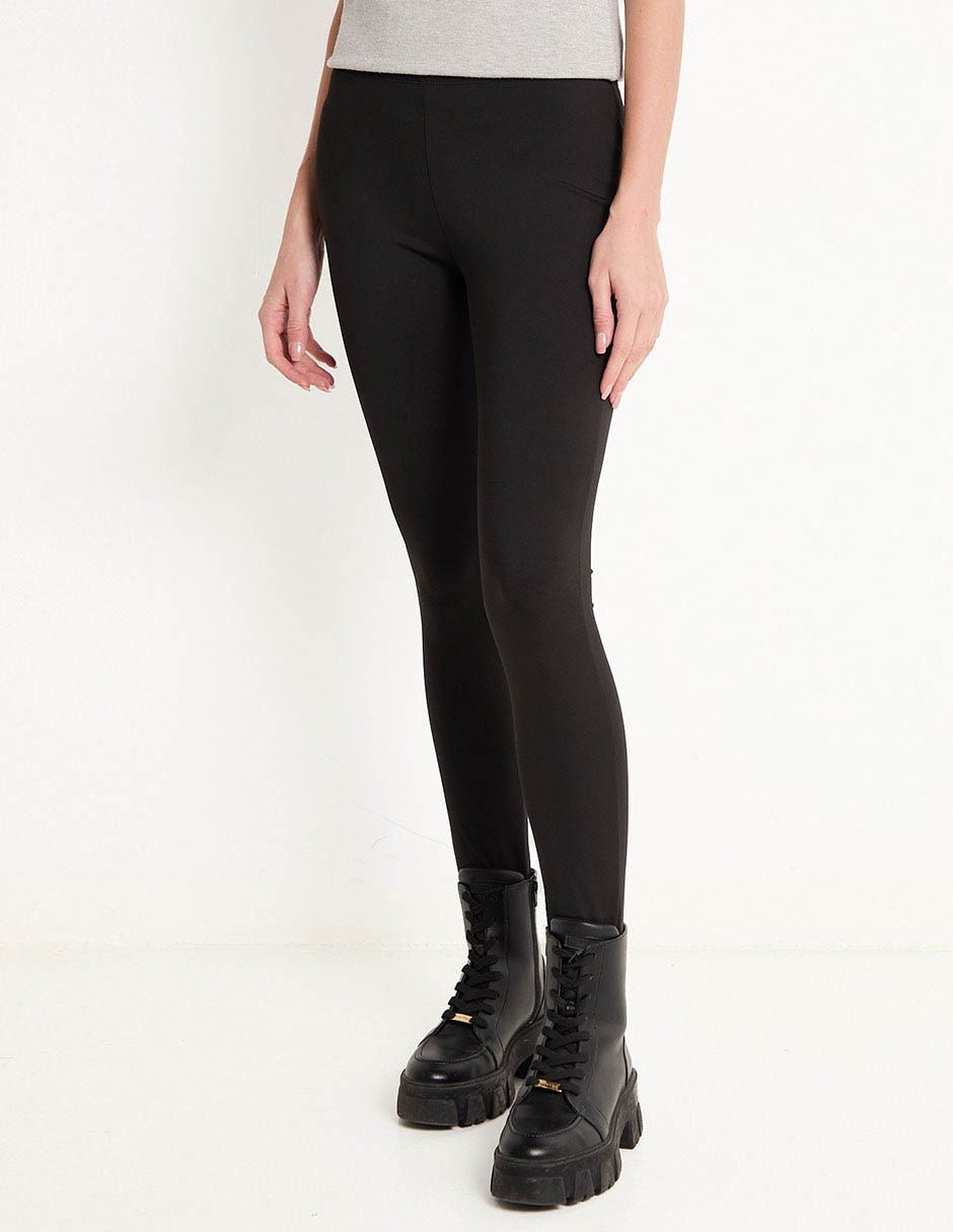 Legging a la cintura con elástico para mujer