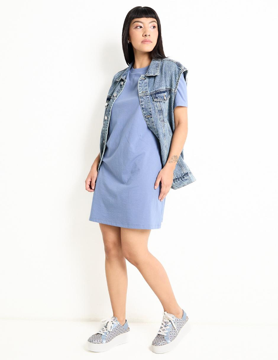 Vestido corto casual para mujer 3