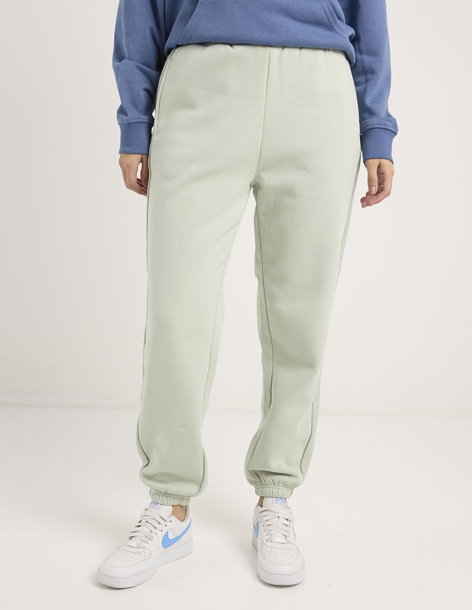 Pants regular con elástico para mujer Pants regular con elástico para mujer