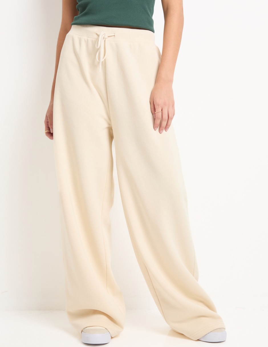 Pants amplio con agujeta para mujer Pants amplio con agujeta para mujer