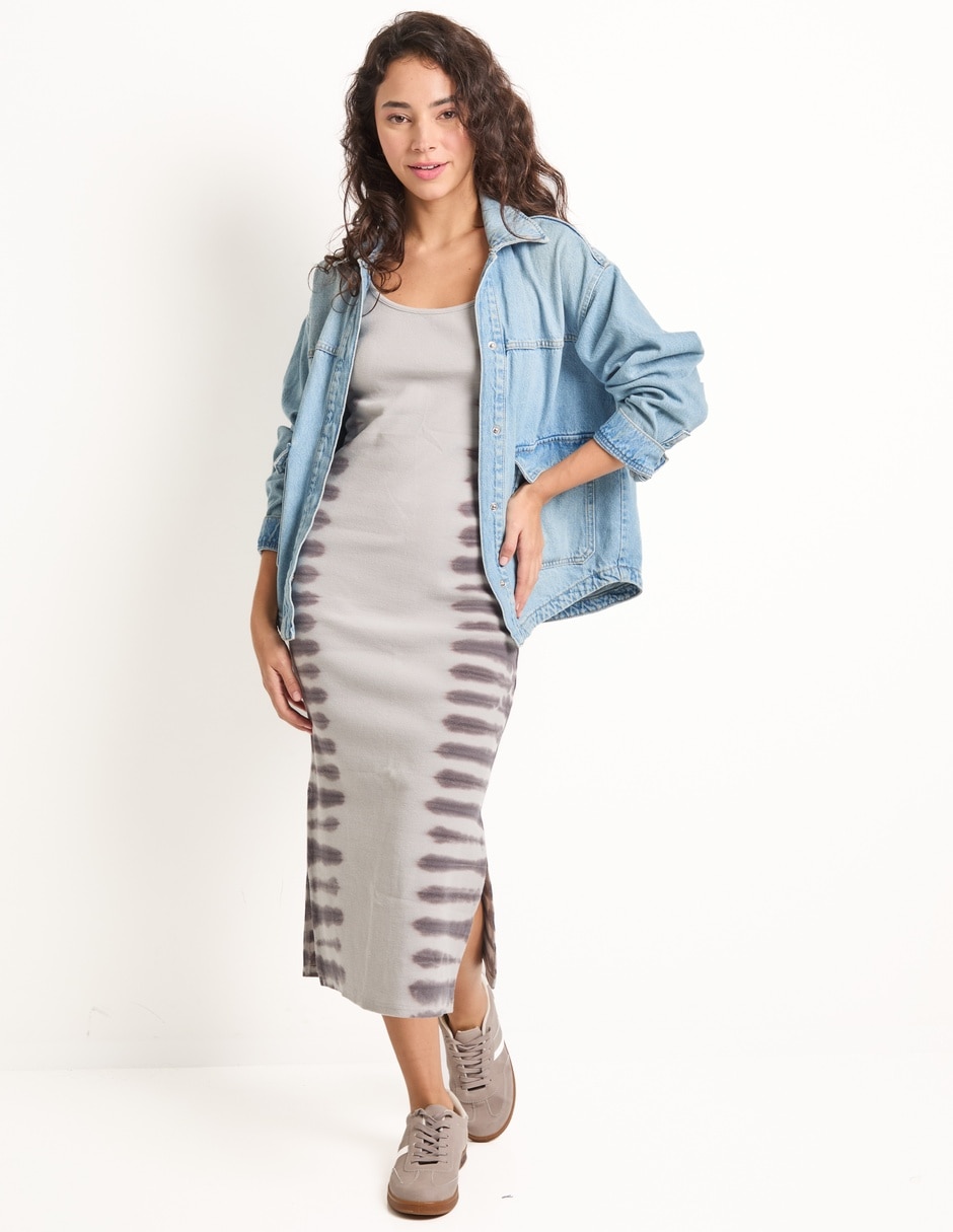 Vestido midi casual Non Stop para mujer