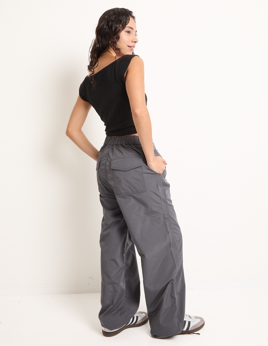 Pantalón cargo relajado para mujer