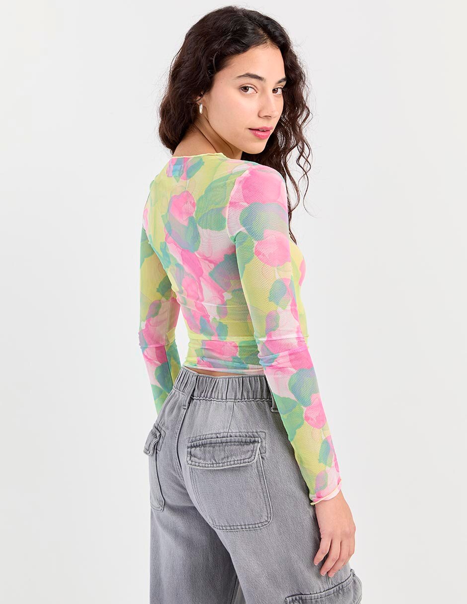 Blusa manga larga para mujer 5