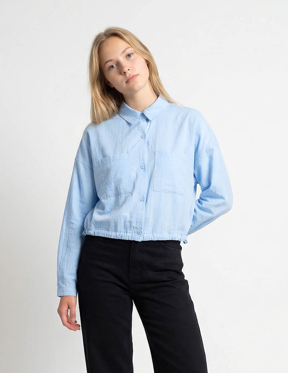 Blusa Non Stop manga larga para mujer