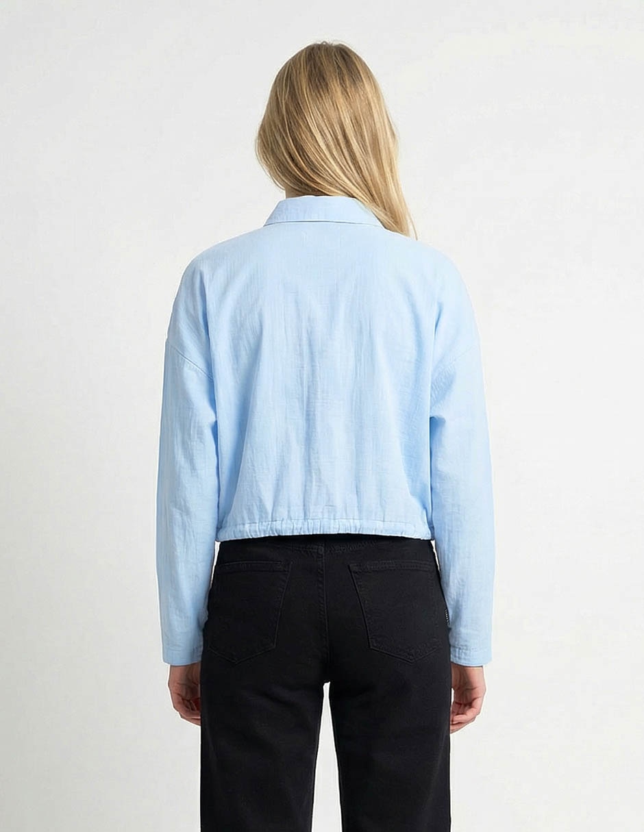 Blusa manga larga para mujer 5