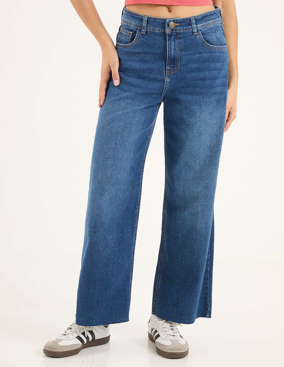 Jeans wide leg Non Stop para mujer