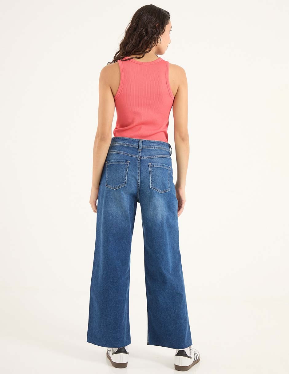 Jeans wide leg Non Stop para mujer