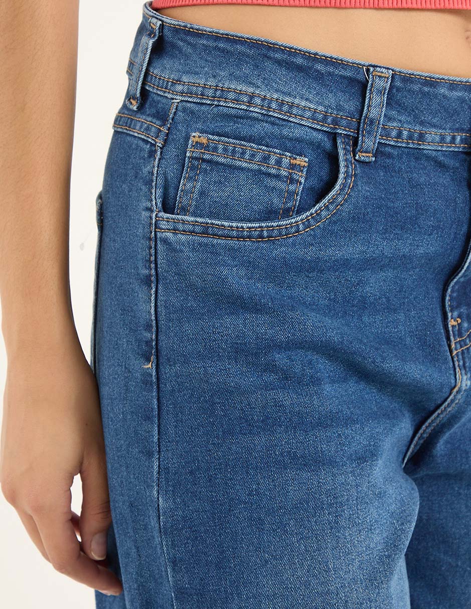 Jeans wide leg Non Stop para mujer