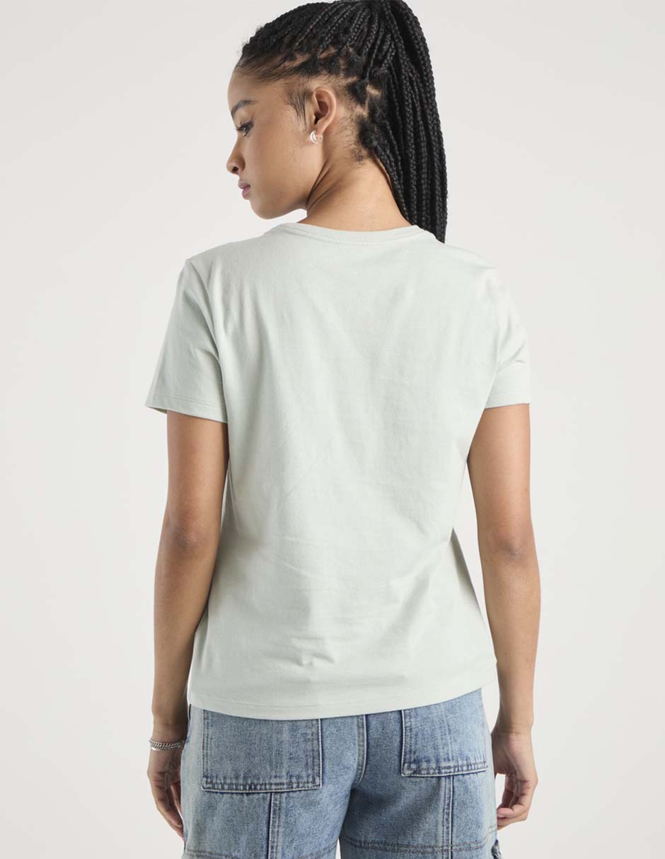 Playera manga corta Non Stop cuello redondo para mujer
