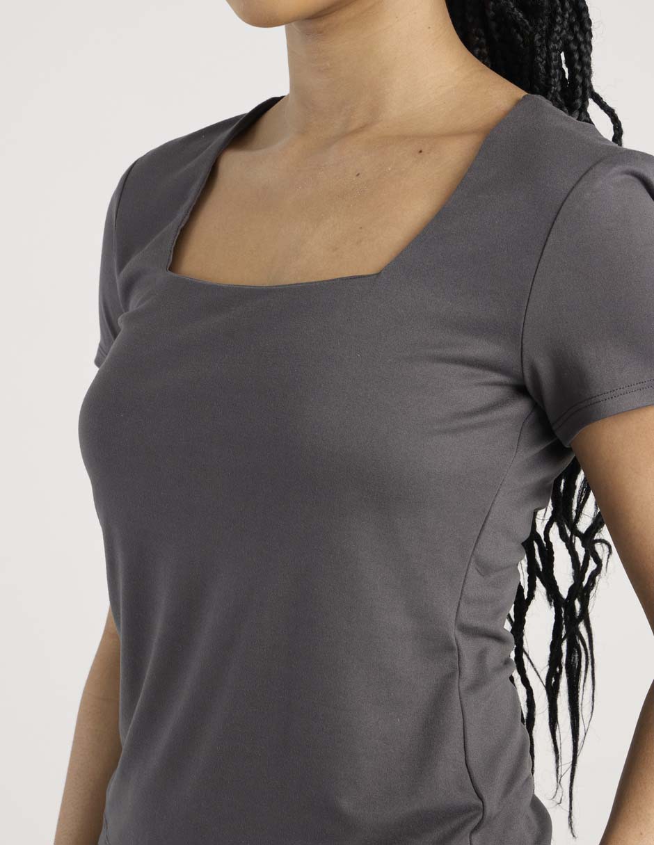 Playera manga corta Non Stop para mujer
