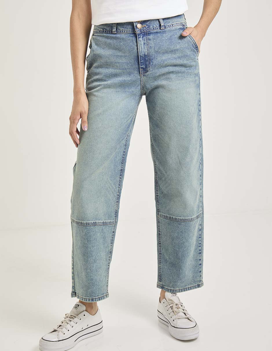 Jeans capri amplio Non Stop para mujer