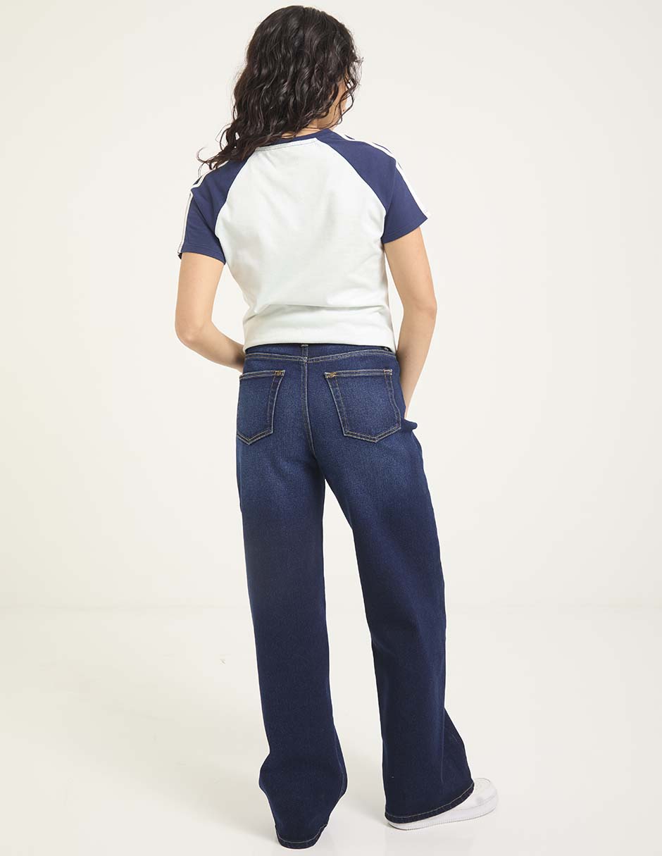 Jeans relaxed straightpara mujer 2
