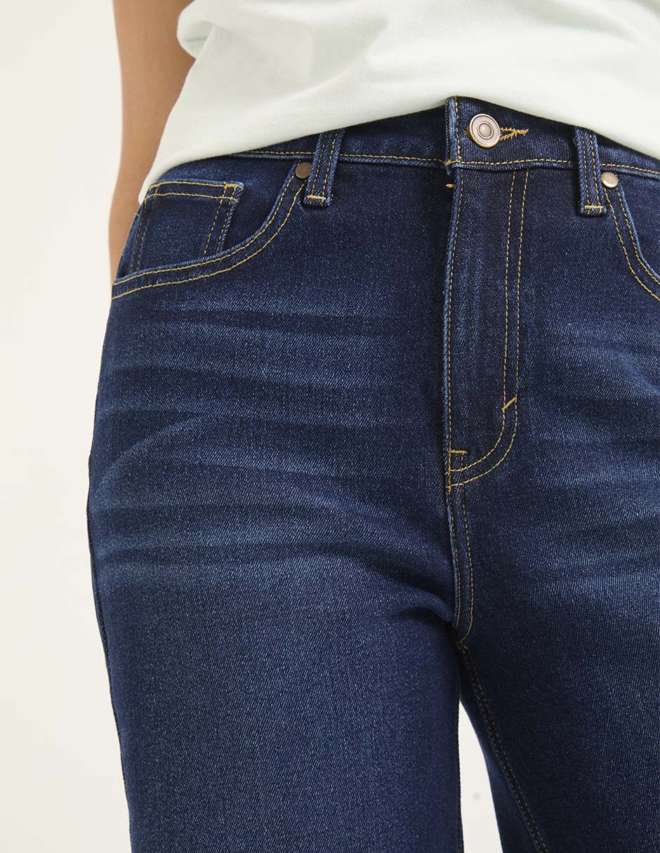 Jeans relaxed straightpara mujer 4