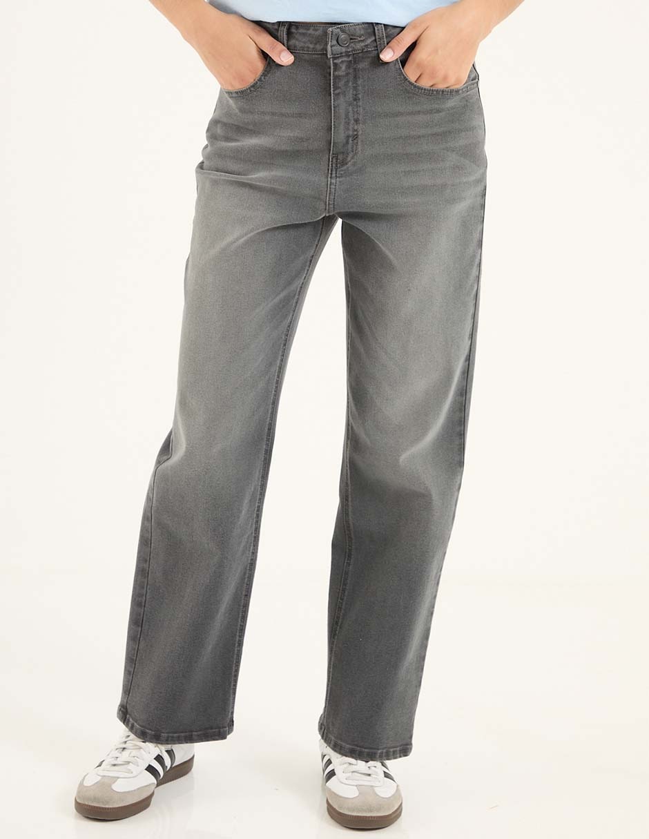 Jeans straight cintura media para mujer Jeans straight cintura media para mujer