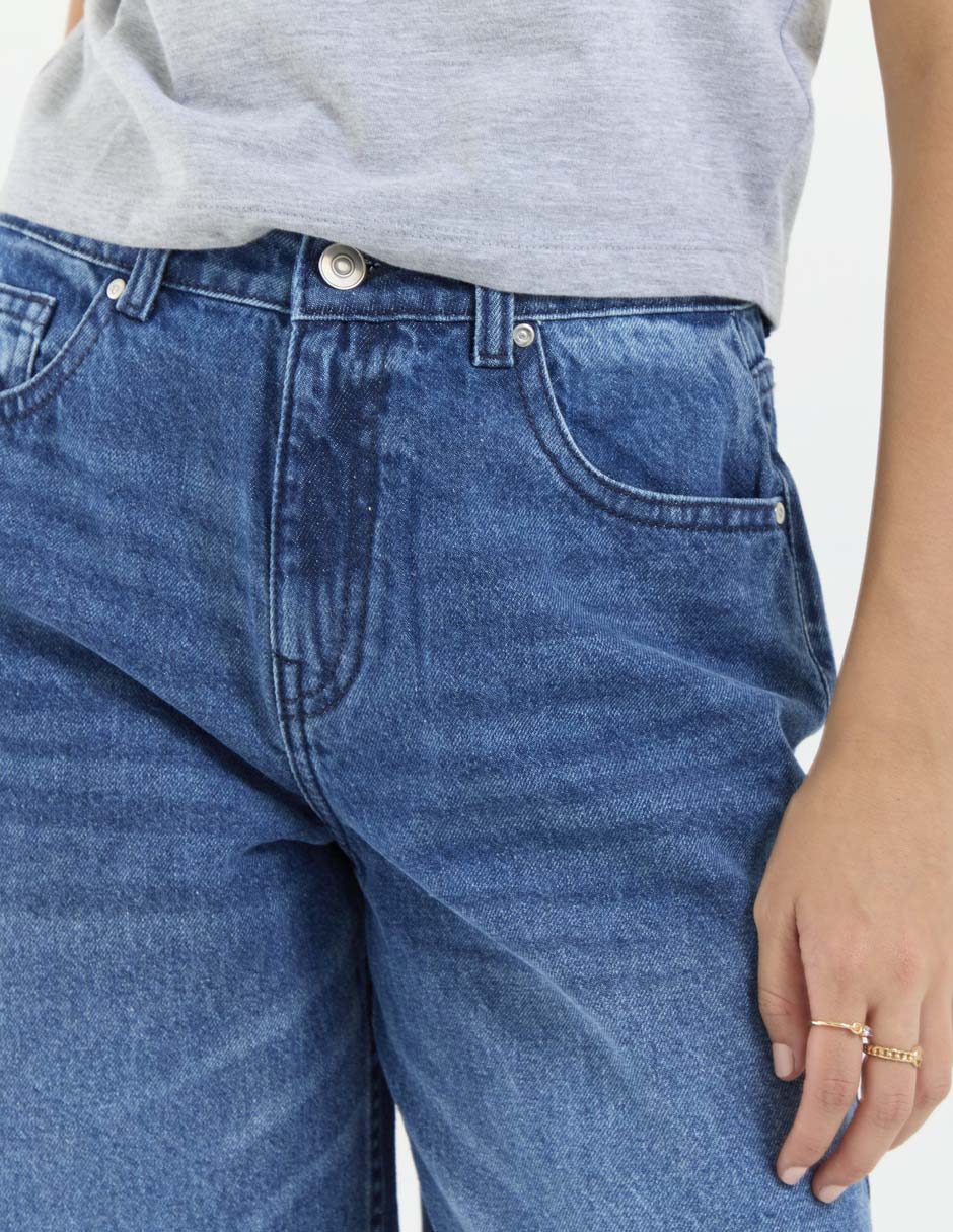 Jeans amplio para mujer 2