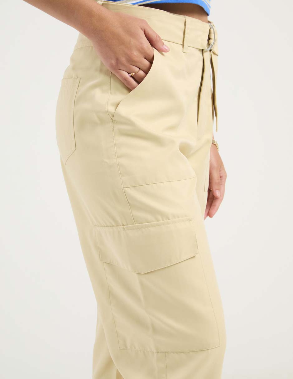 Pantalón cargo straight para mujer 2