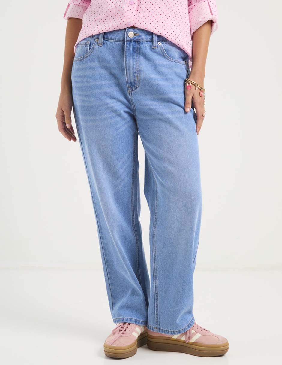 Jeans straight para mujer 2
