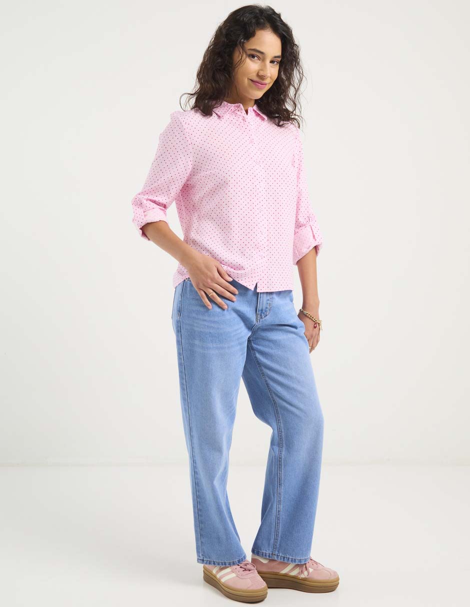 Jeans straight para mujer 3