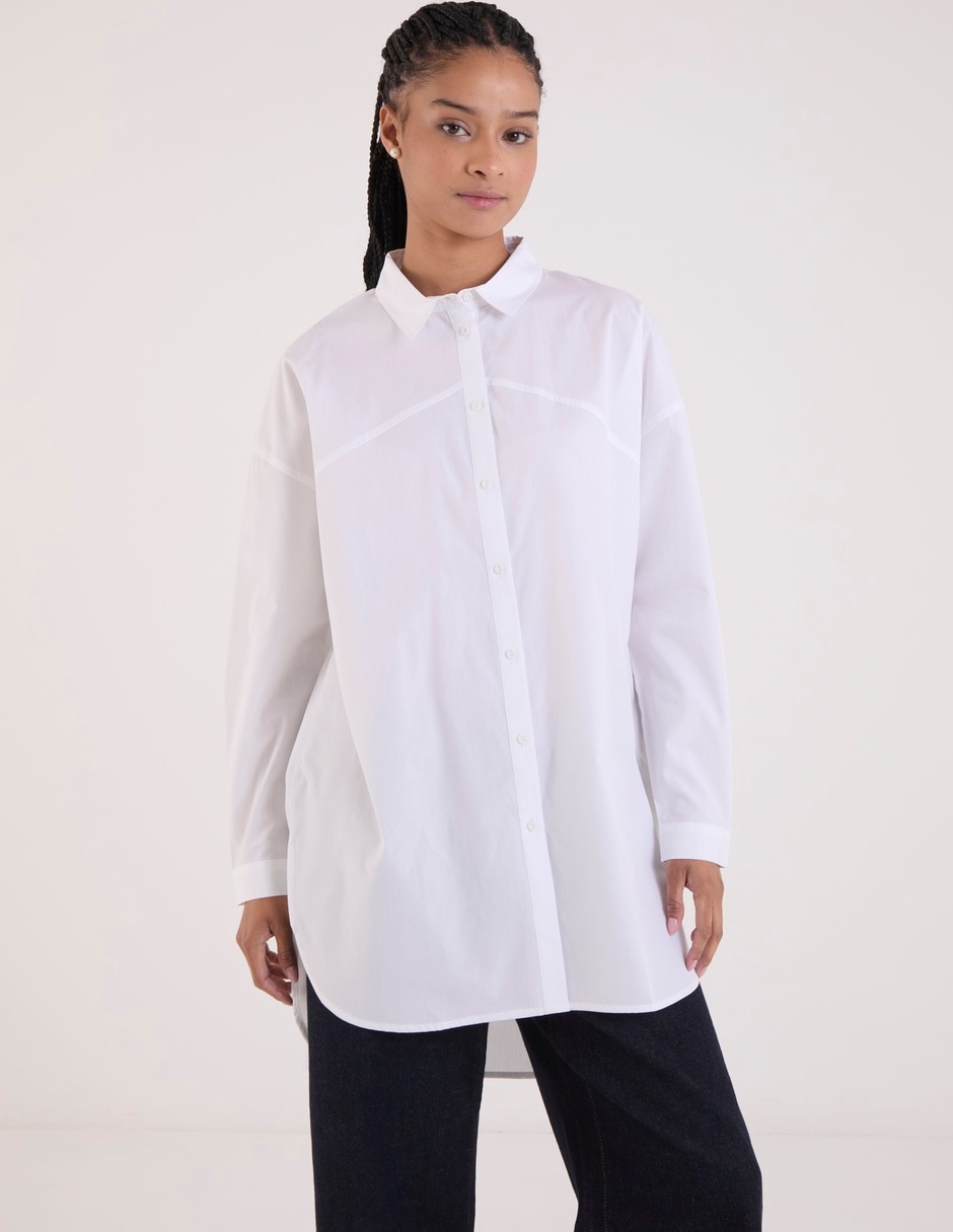 Camisero manga larga para mujer