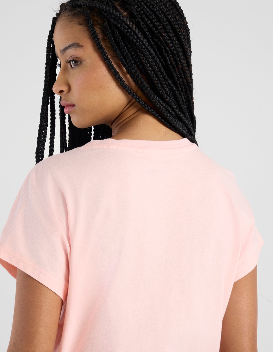 Playera manga corta cuello redondo mujer 2