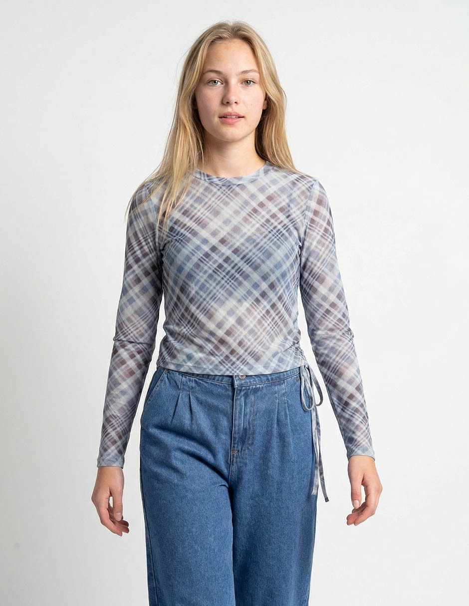 Blusa manga larga para mujer 1