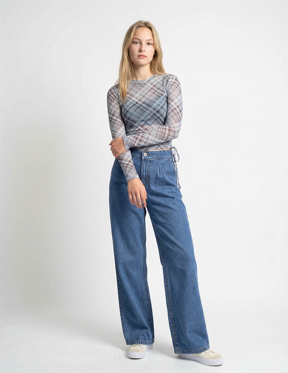 Blusa manga larga para mujer 8