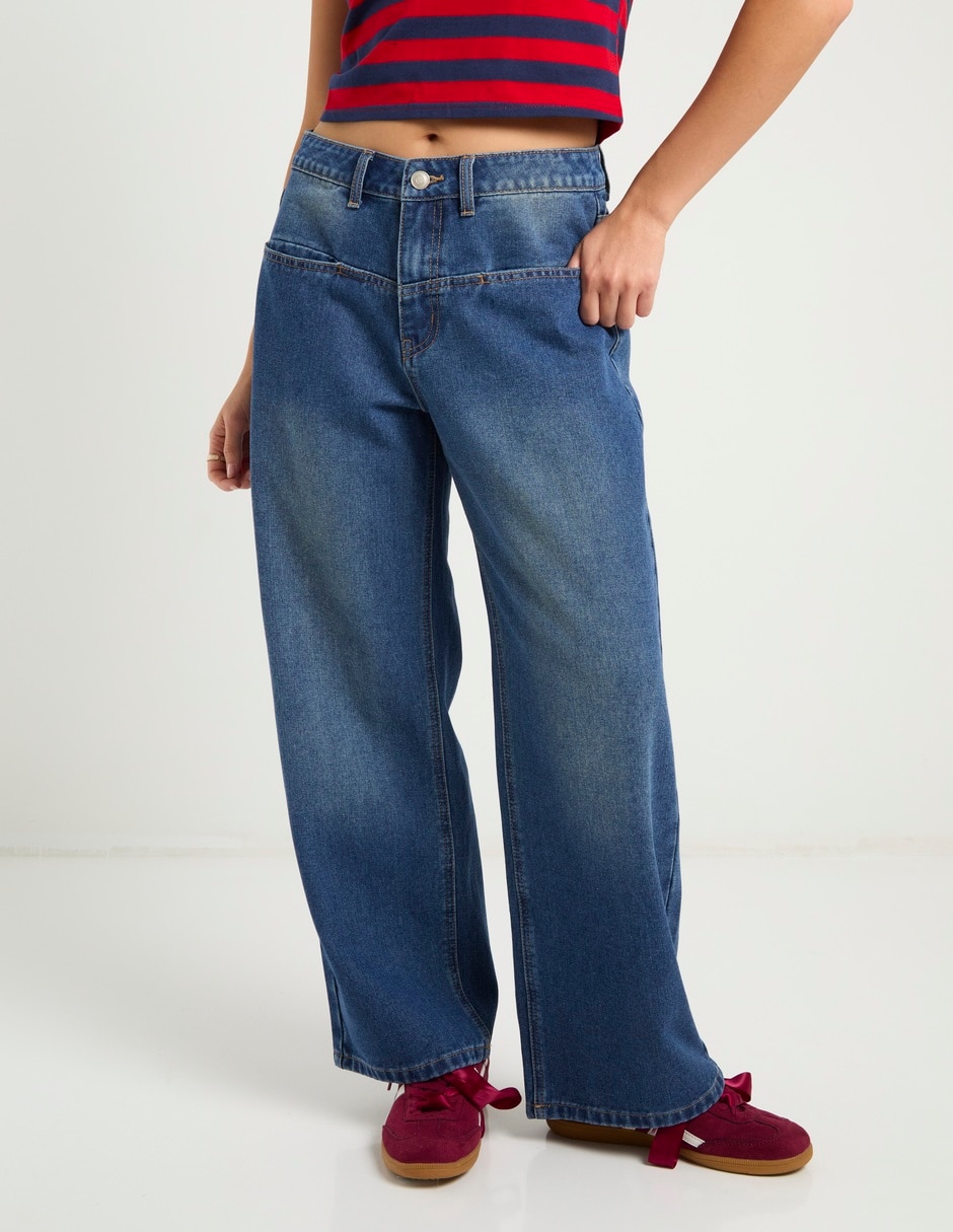 Jeans amplio para mujer 1