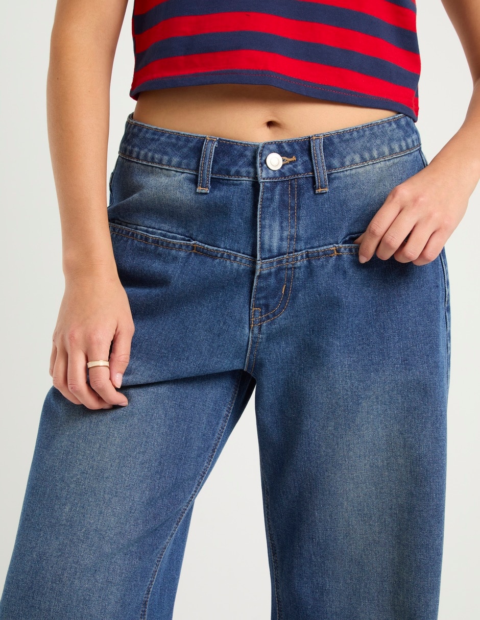 Jeans amplio para mujer 3