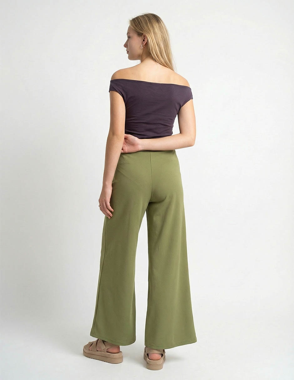 Pantalón relaxed wide leg para mujer 5