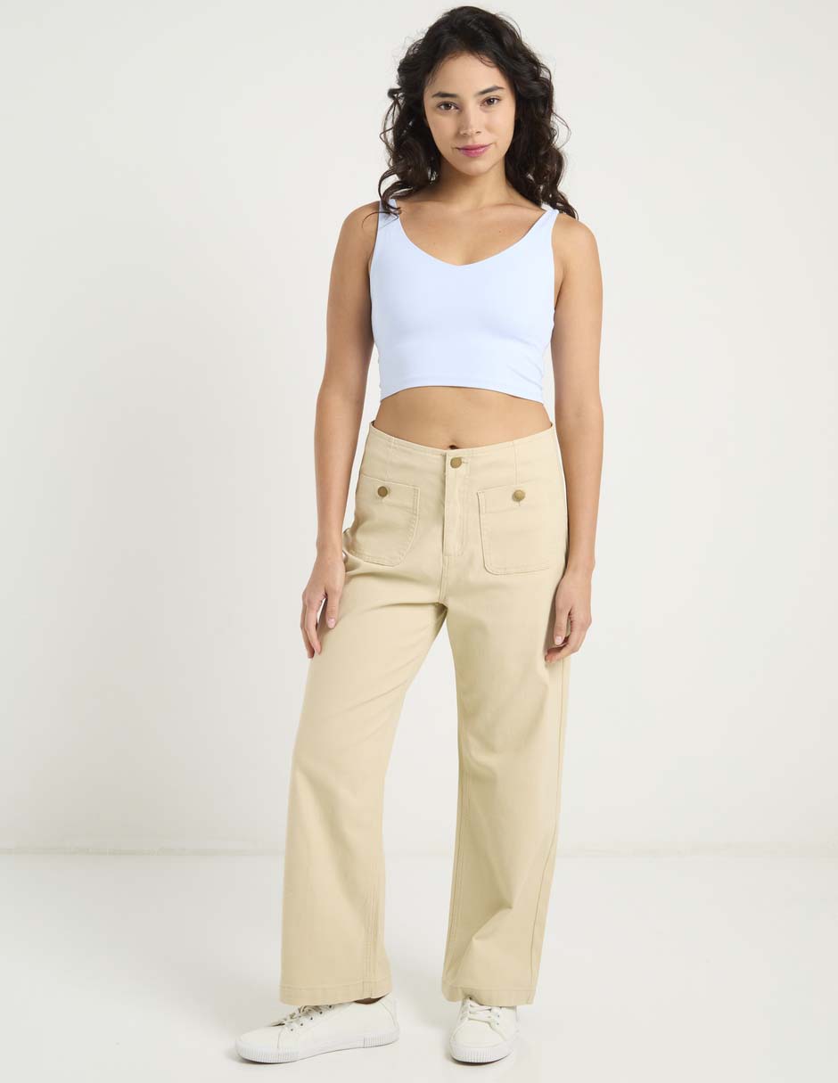 Pantalón recto para mujer 4
