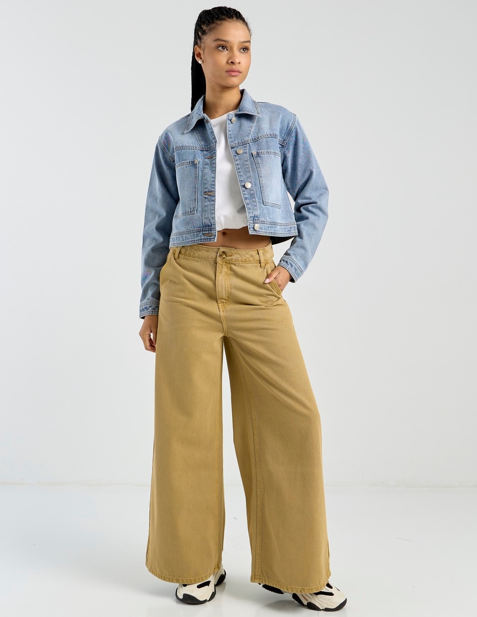 Chamarra denim Non Stop de mezclilla para mujer