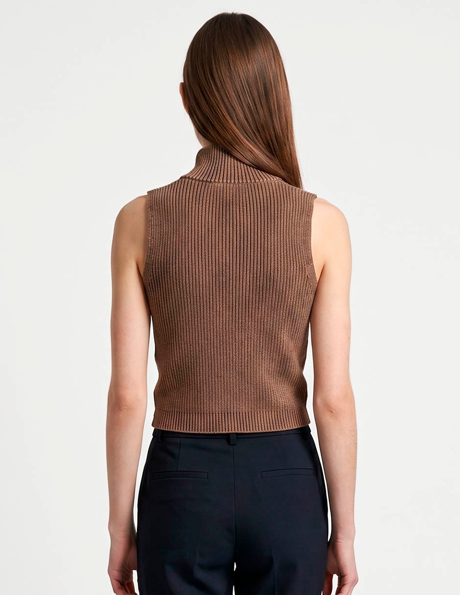 Blusa sin manga para mujer 2