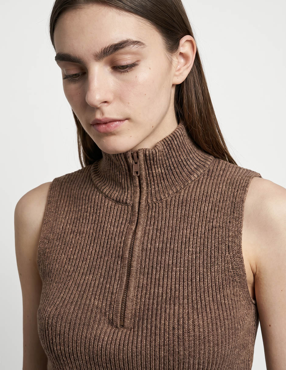 Blusa sin manga para mujer 3
