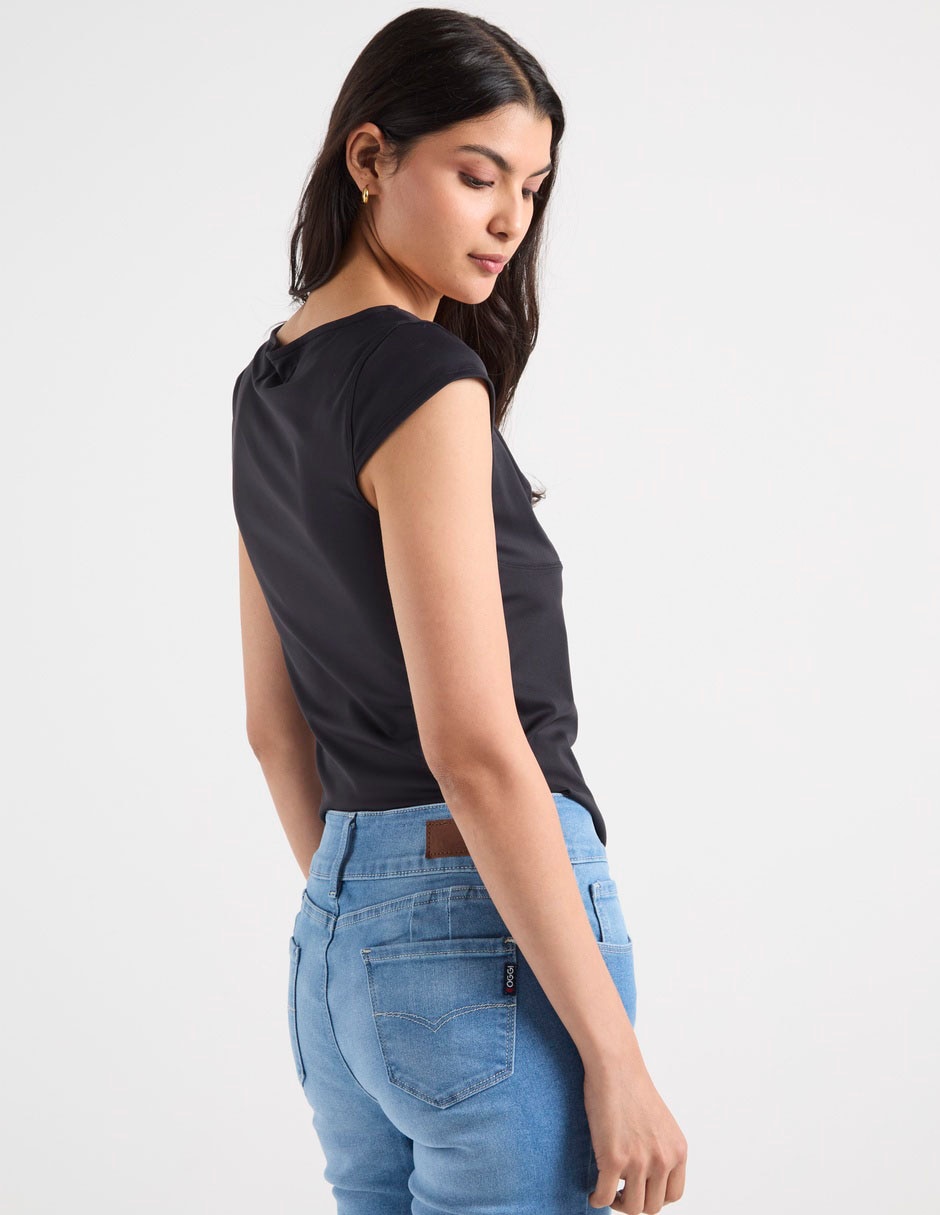 Blusa manga corta para mujer 2
