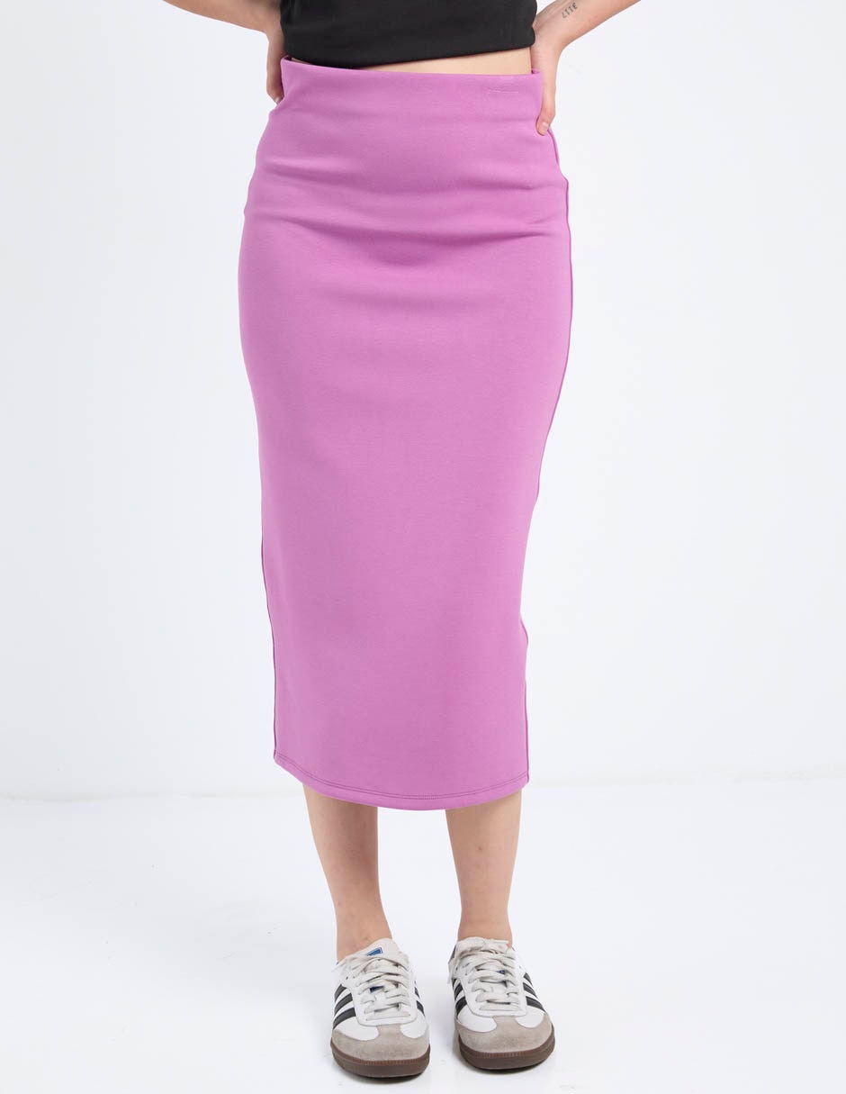 Falda midi Non Stop a la cintura