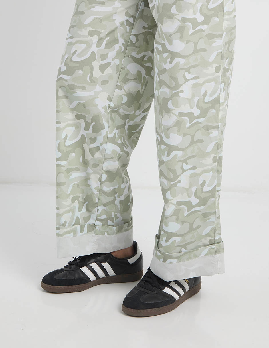 Pantalón relaxed amplio para mujer 5