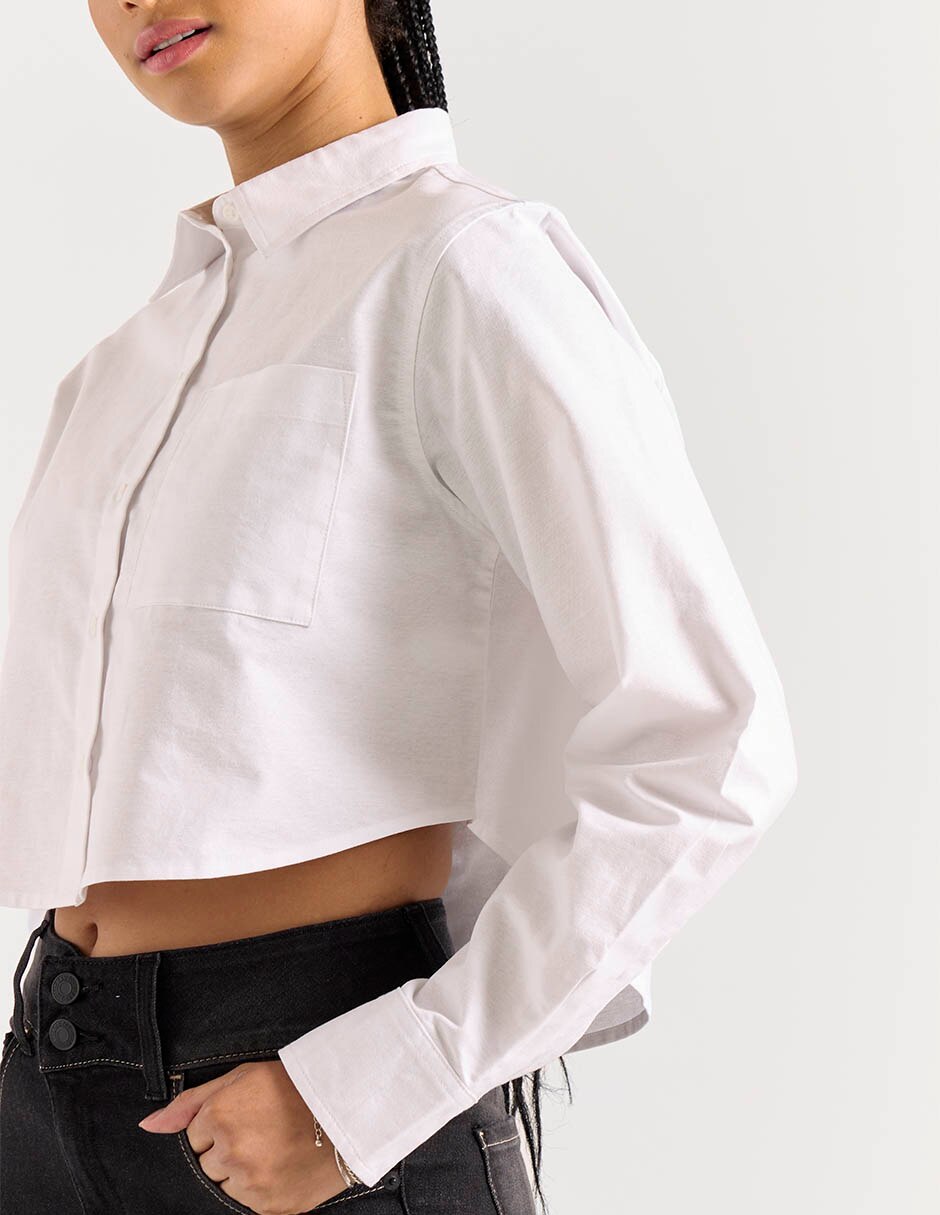 Blusa manga larga para mujer 4