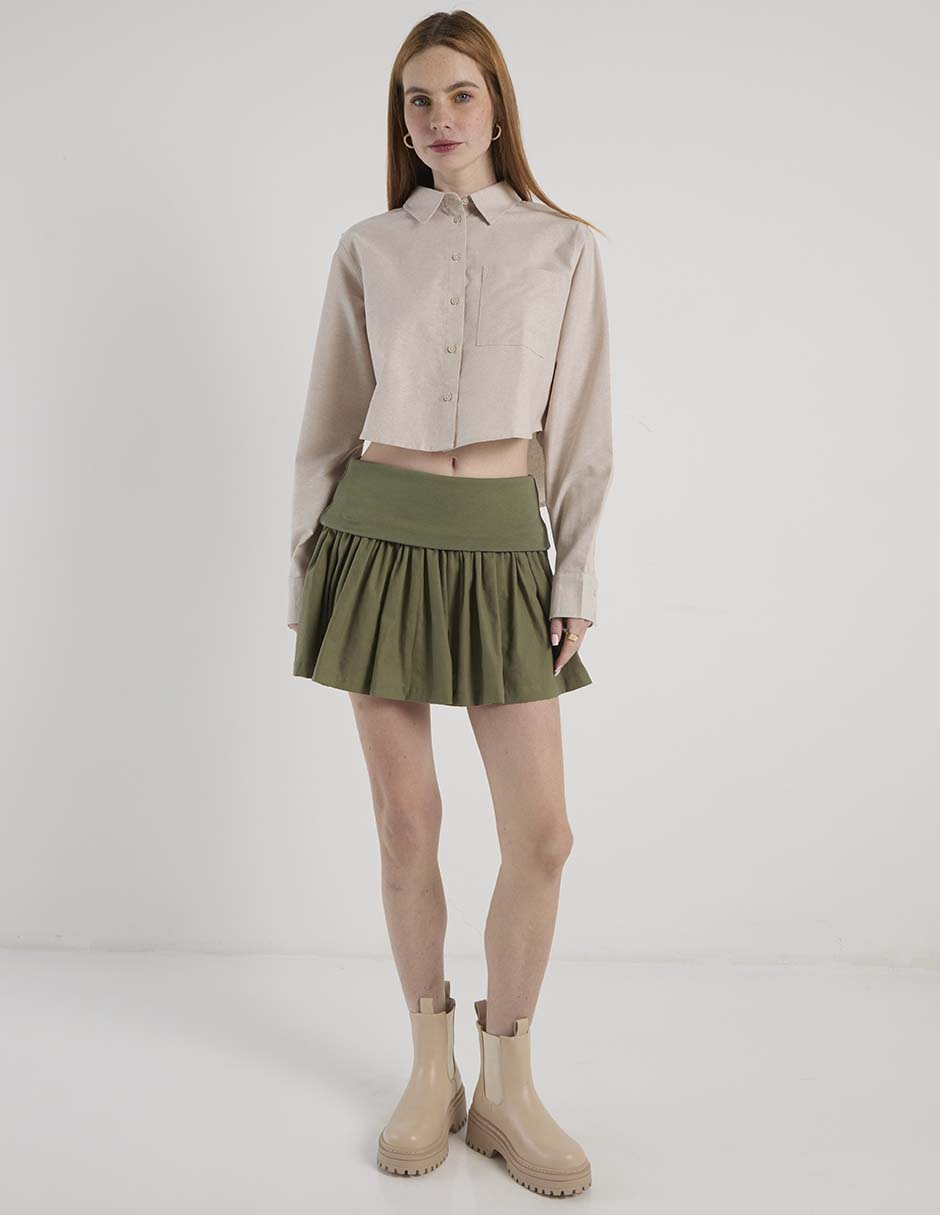 Blusa manga larga para mujer 4