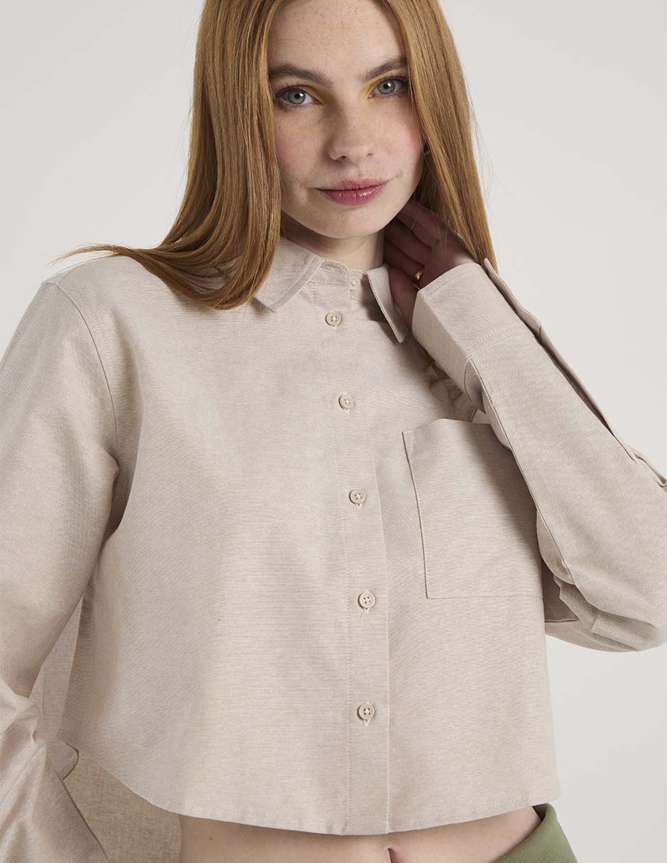 Blusa manga larga para mujer 2