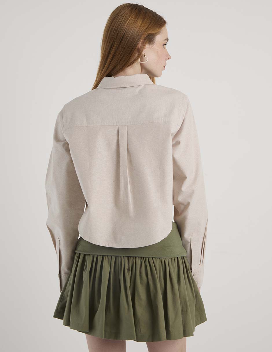 Blusa manga larga para mujer 6