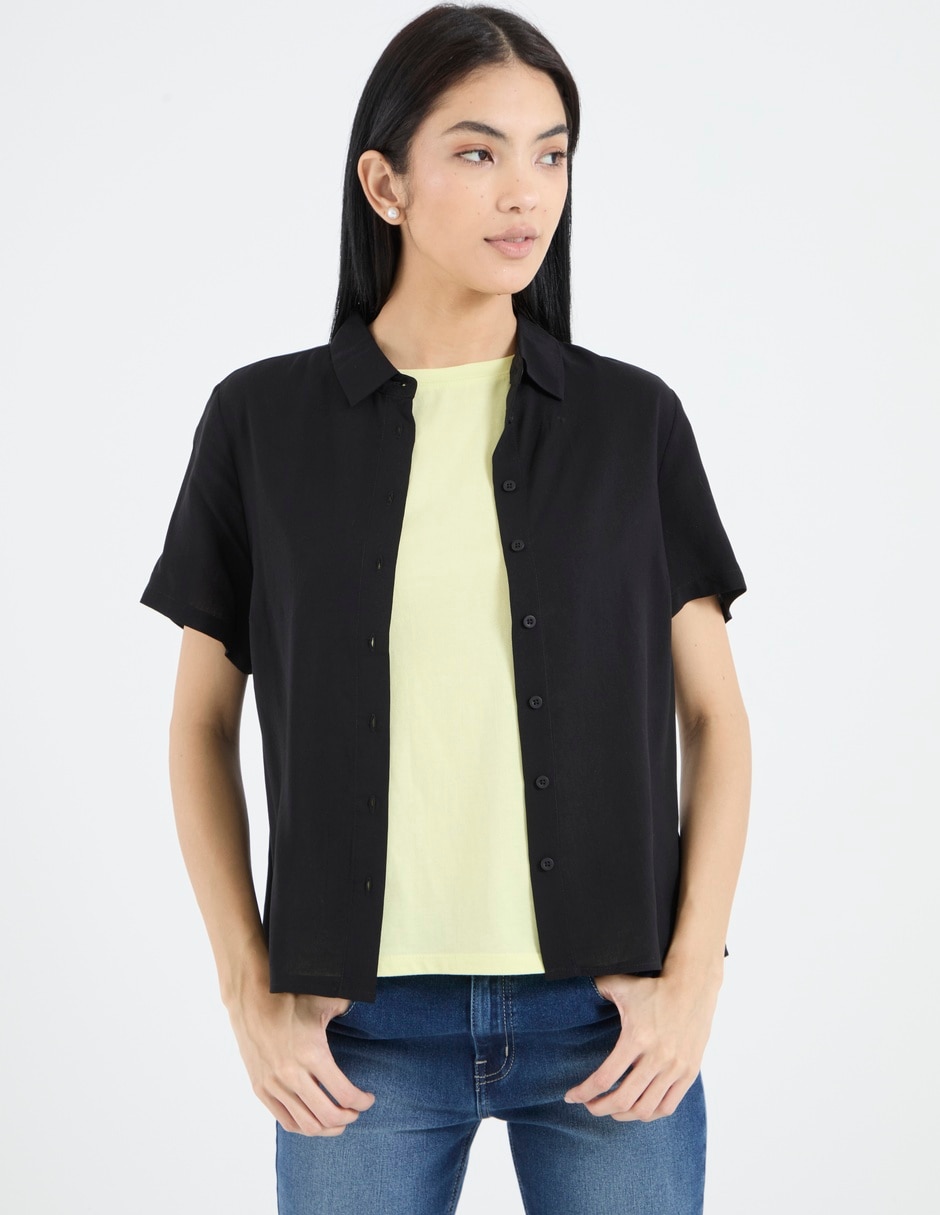 Blusa manga corta para mujer Blusa manga corta para mujer