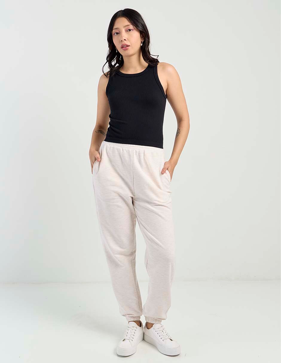 Top cuello redondo tirante ancho 3