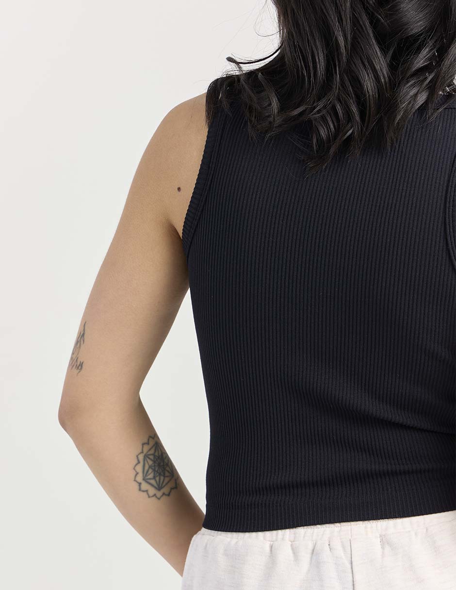 Top cuello redondo tirante ancho 5